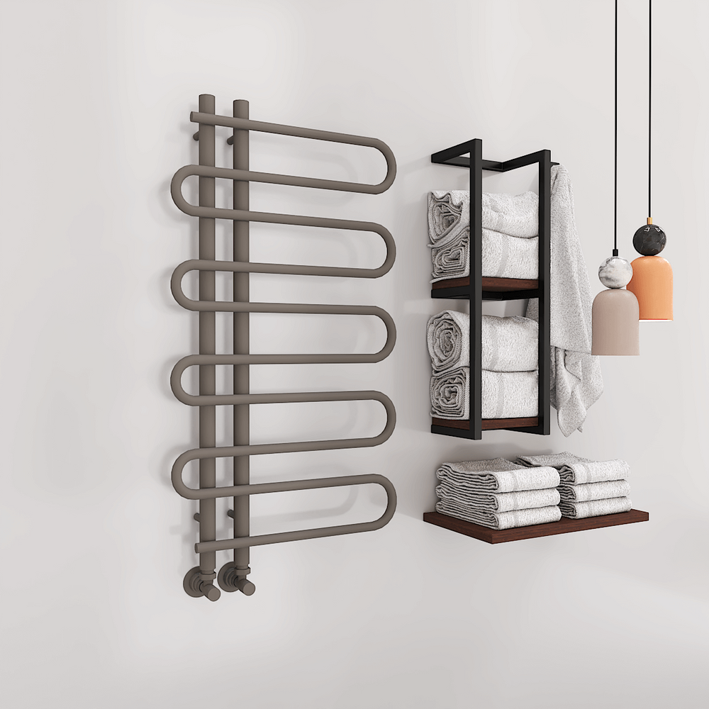 Zante Decorative Towel Rail 500x1000 Antique - 1