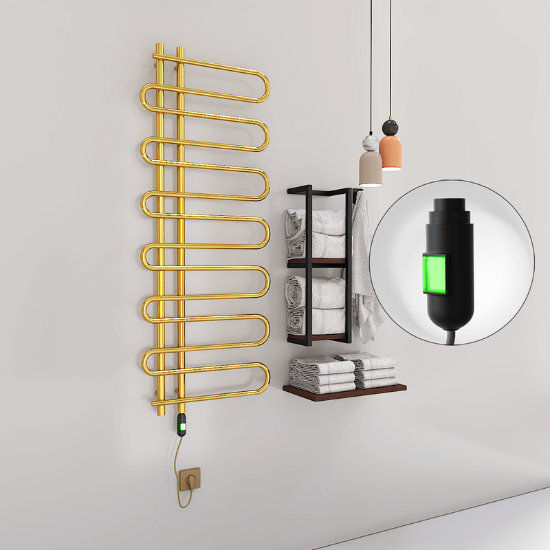 Zante Elektrikli Havlupan 600x1400 Altın (On/Off Düğmeli) 300W 