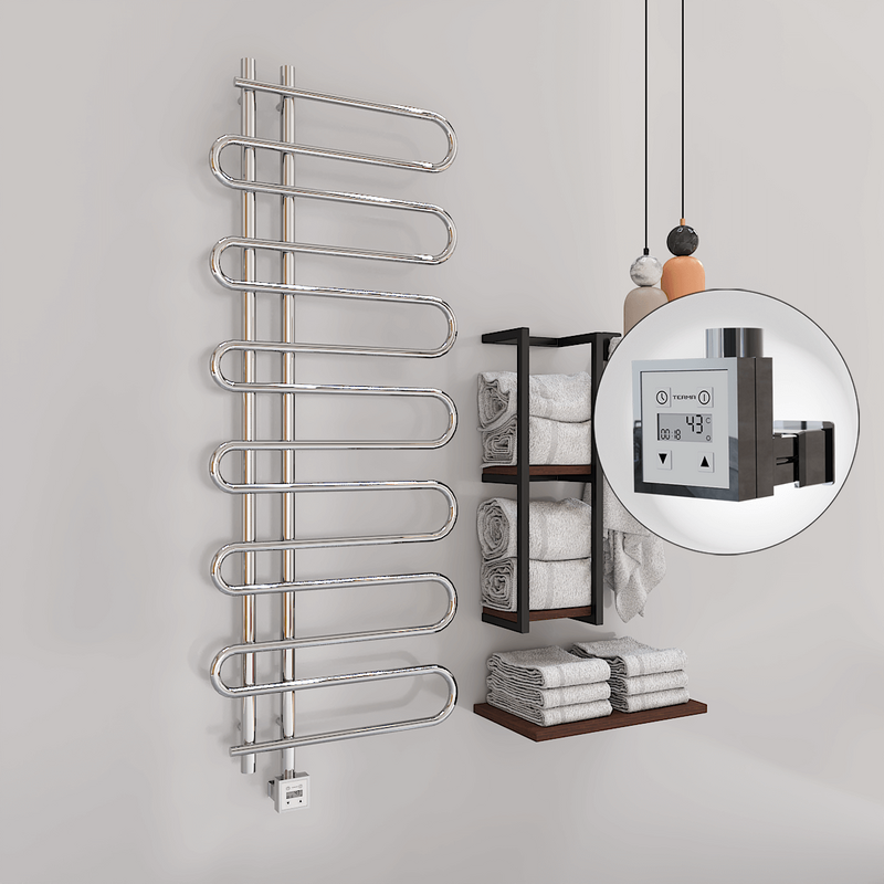 Zante Electric Towel Warmer 600x1400 Chrome Ktx3 300 W