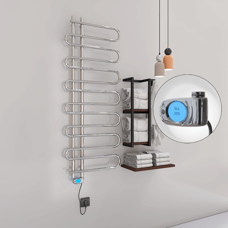 Zante Elektrikli Havlupan 600x1400 Krom (Musa Termostat) 300W 