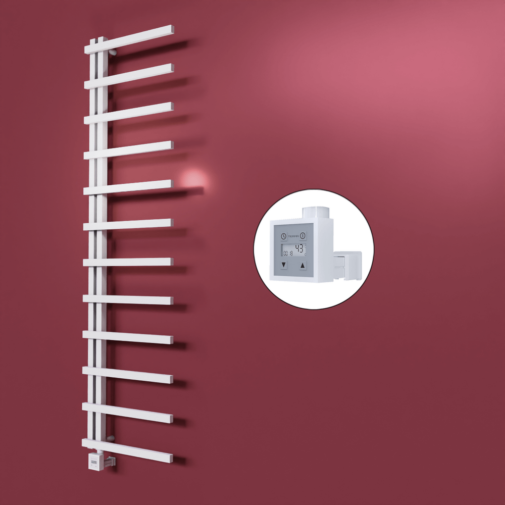 Zap Dekoratif Elektrikli Havlupan 500x1150 Beyaz (KTX3 Termostat) 300W - 1