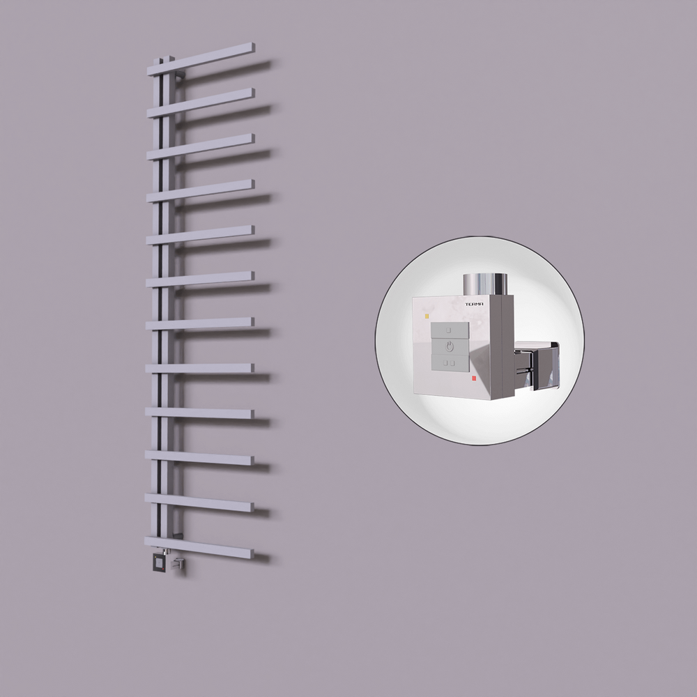 Zap Dekoratif Elektrikli Havlupan 500x1150 Gri (KTX1 Termostat) 300W - 1