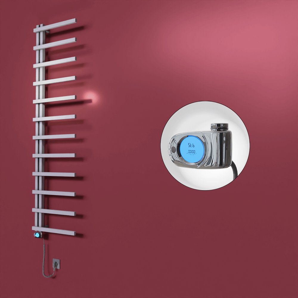 Zap Dekoratif Elektrikli Havlupan 500x1150 Gri (Musa Termostat) 300W - 1