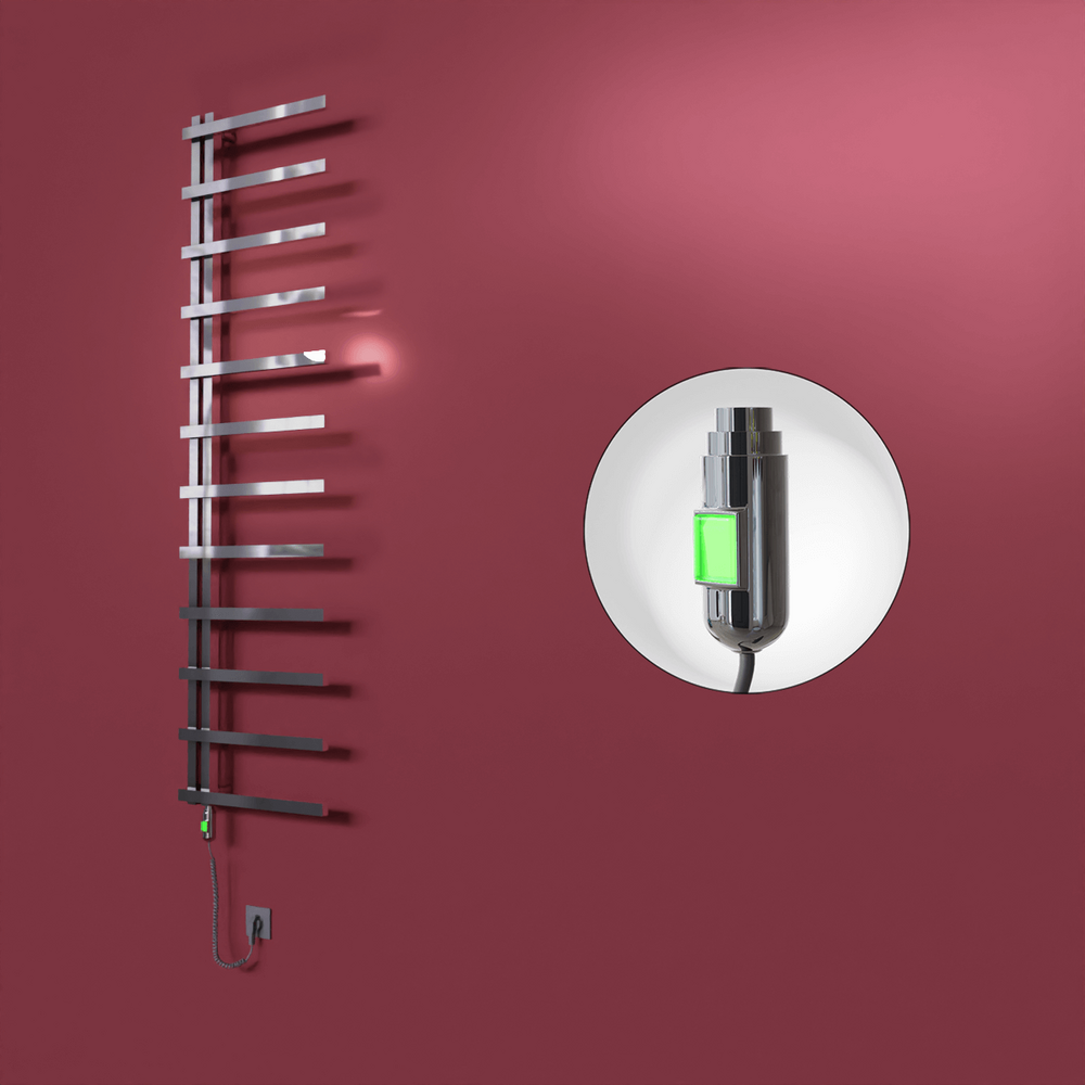 Zap Dekoratif Elektrikli Havlupan 500x1150 Krom (On/Off Düğmeli) 200W - 1